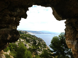 Niolon depuis le tunnel du Rove - l'Estaque :22 septembre 2024