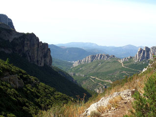 La vallée de Saint Pons depuis la Glacière