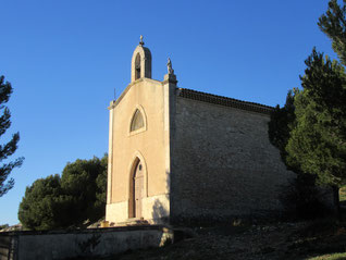  Le plateau de La Fare à partir de  la chapelle Sainte Rosalie : 12 janvier 2020