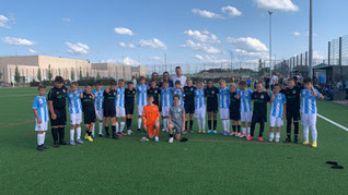 Das BSK-Team mit den Junglöwen des TSV 1860 München. © Antonio Mezzoprete