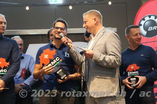 Interview mit Jan Adriano an der Meisterfeier der RotaxMax Challenge 2023.