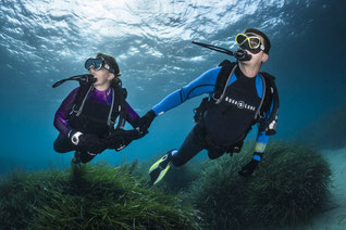 Scuba diving cap ferrat