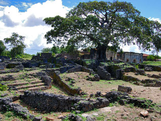 Great House sull'isola di Kilwa Kisiwani, in Tanzania.