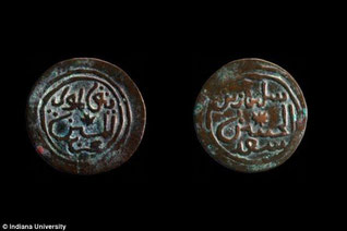Monete di rame prodotte nellì'Africa sub-sahariana probabilmente appartenenti all’antico Sultanato di Kilwa.
