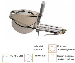 Sierra hidraulica para costillas Kentmaster, Modelo HSC-650, Codigo  6220100