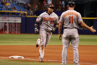 Nella foto Nelson Cruz ora agli Orioles