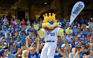 Le tribune del Kauffman Stadium di Kansas City questa notte