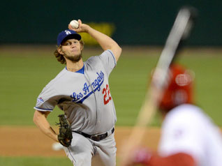 Nella foto Clayton Kershaw