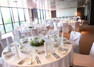 © Holiday Inn & Congress Center Villach - Gala-Hochzeitstafel in den "Drausälen"