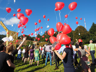 Heliumballons für den Ballonflug!