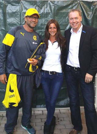 Foto: Facebook Daniela Arkenberg mit Jürgen Klopp