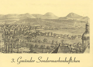 3. Gmünder Sondermarkenheftchen
