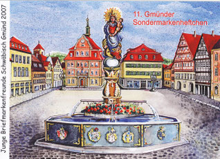 11. Gmünder Sondermarkenheftchen