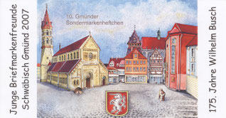 10. Gmünder Sondermarkenheftchen
