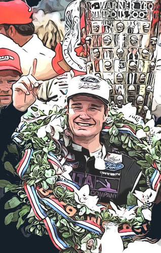 Buddy Lazier by Muneta & Cerracín