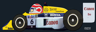 Nelson Piquet by Muneta & Cerracín
