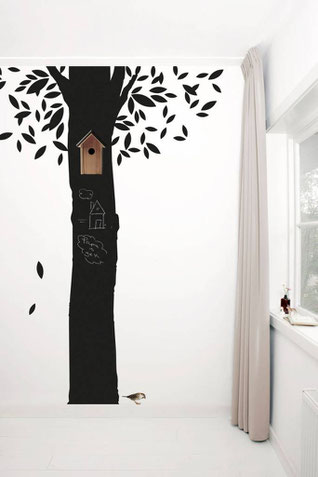 Tafelfolien-Wallsticker Baum
