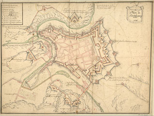 Festungsplan von 1686