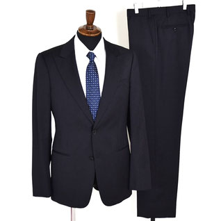 ✨️最高級素材/極美品✨️ アルマーニコレツォーニ ARMANI シルク スーツ 極美品】アルマーニコレツィオーニ テーラードジャケット