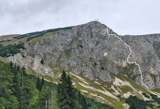 ungefährer Routenverlauf Meranpfeiler