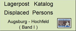 Lagerpost Katalog Displaced Persons Augsburg-