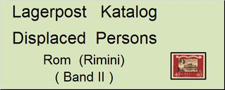 Camp post Katalog Displaced Persons Rom (Rimini)