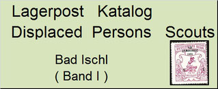 Camp post Katalog Displaced Persons Bad Ischl Scouts