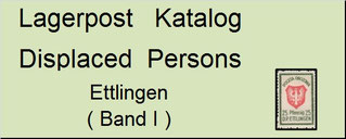 Camp post Katalog Displaced Persons Ettlingen