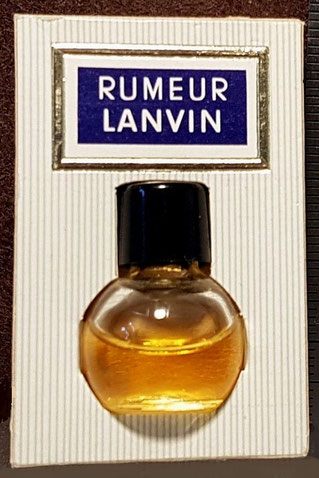 LANVIN - RUMEUR : CELEBRE PETITE BOULE DITE "BOULE TRONQUEE" DANS SA BOÎTE. EXISTE DANS TOUTES LES ANCIENNES FRAGRANCES DE JEANNE LANVIN (PHOTOS A VENIR)