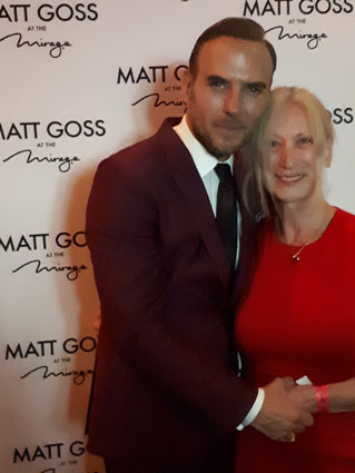 Meet an Greet mit Matt Goss Hotel Mirage, Las Vegas