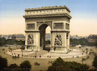 The Arch of Triumph of the Etoile by Chalgrin (1806-1836)