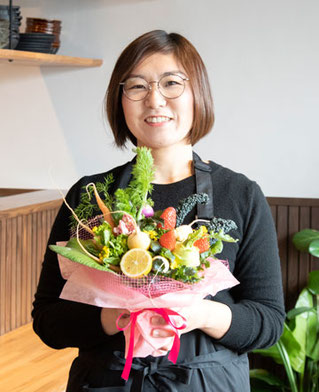 畑のハナタバ主宰 和田直子