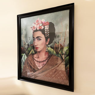 Yasumasa Morimura, An inner dialogue with Frida Kahlo, 10/10. C-print. 95 x 120 cm