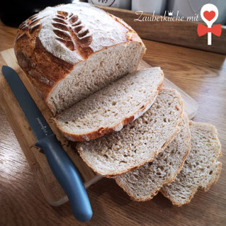 Dinkelbrot Zauberküche mit Herz