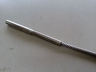 ターミナルナット付き加工