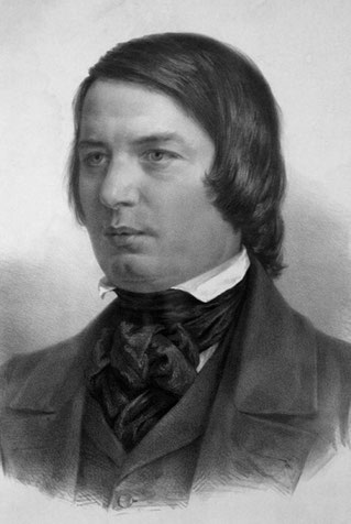 Robert Schumann im März 1850, Zeichnung von Adolph Menzel nach einer Daguerreotypie von Johann Anton Völlner (Foto © Michael Sondermann Presseamt Stadt Bonn)
