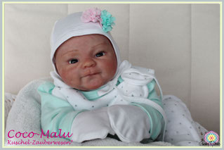 Coco Malu,  Elisa Marx, Axel Marx, Rebornbaby, cuddle baby, cuddle reborn, Rebornpuppe, Puppe wie echt, Gaby Doboczky Emsenhuber, Puppen wie echt