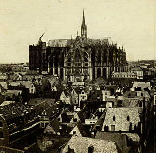 Kölner Dom, Südseite 1863 (Slg. Dr. Bartsch)