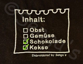 Aufwertende Stickereien für Alltagsprodukte