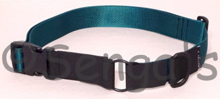 Kombi-Pferdehalsband mit "Chiplasche" und Soll-Bruchstelle (fr  computergesteuerte Ftterung) - www.sengas-blachen.com