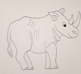 Nashorn Motiv