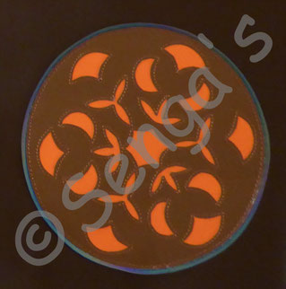 Cut-Motiv Mandala für Blachentasche