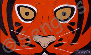Tiger - Motiv für Blachenprodukte