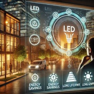 Energieeffiziente, langlebige und umweltfreundliche LED-Beleuchtung – die perfekte Wahl für jeden Einsatzbereich.