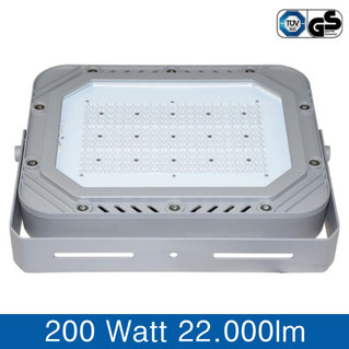 LED Fluter 200W, 22.000lm, tageslichtweiss