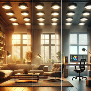 LEDs gibt es in verschiedenen Farbtemperaturen – von gemütlichem Warmweiß bis zu neutralweißem Arbeitslicht.