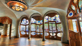 Interior de la Casa Batlló, Barcelona
