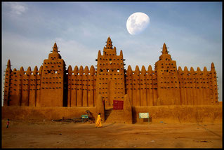 Mesquita de Djenné, Mali