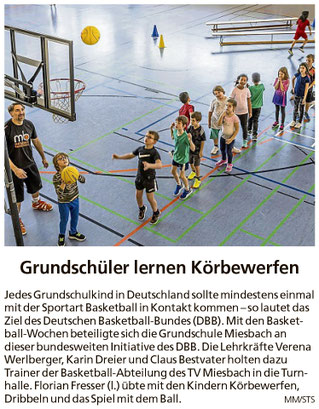 Bericht im Miesbacher Merkur am 29. November 2025 - Zum Vergrößern klicken