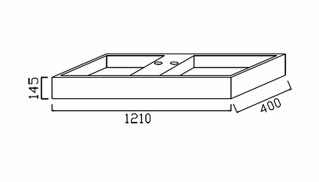 Skizze Waschtisch WB1367